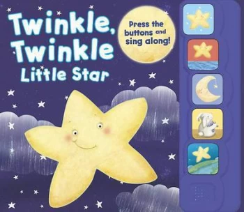 Image of 5 Button Sound - Twinkle Twinkle Book