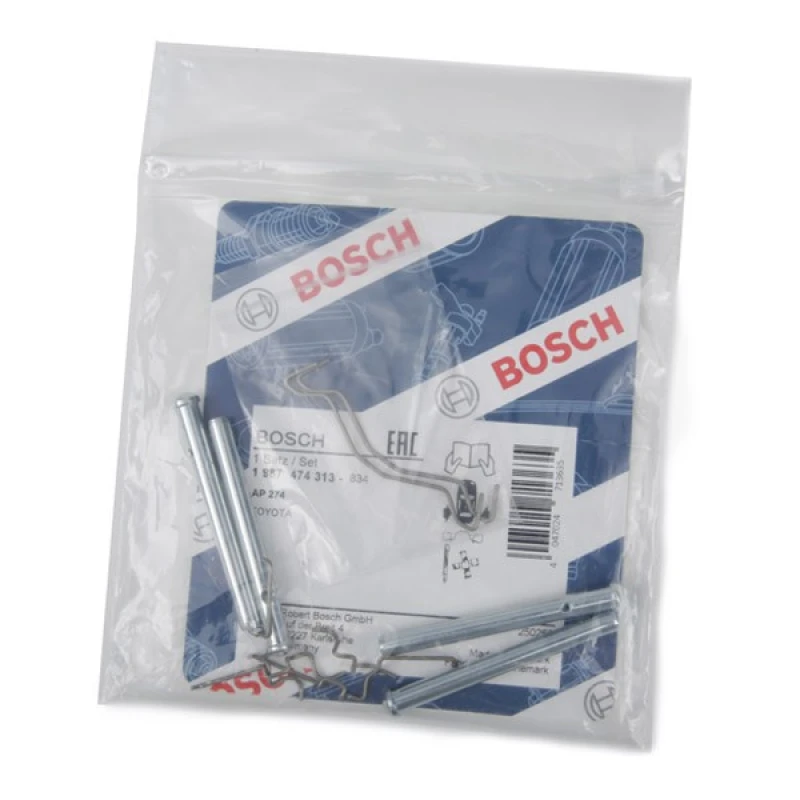 Image of Bosch 1 987 474 313 Accessory Kit, disc brake pads Accessory Kit,disc brake pads (1164)