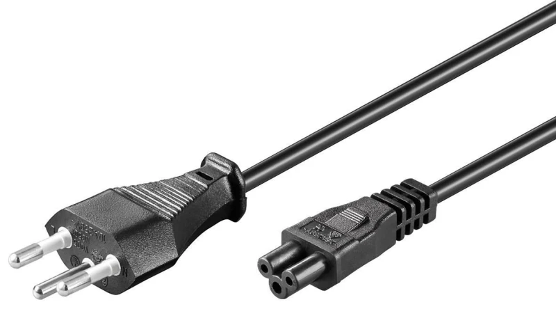 Image of Microconnect PE160850 power cable Black 5m C5 coupler