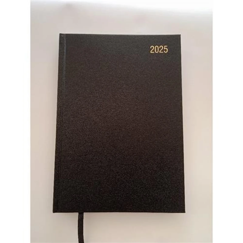 Image of ValueX Diary A4 2 Pages Per Day 2023 Black BUS2PA4 BLACK