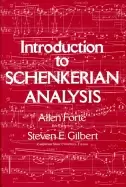Image of introduction to schenkerian analysis