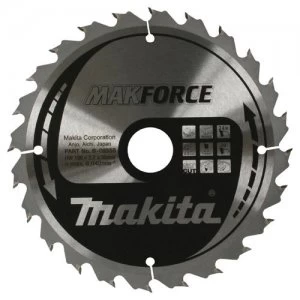 image of Makita MAKFORCE Wood Cutting Saw Blade 235mm 20T 30mm