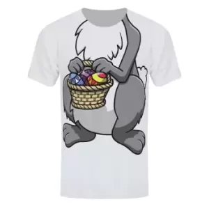 Image of Grindstore Mens Easter Bunny Sub Costume T Shirt (L) (White)