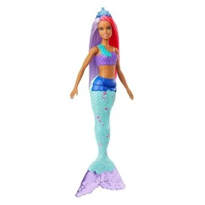 Image of Barbie: Dreamtopia - Pink And Purple Hair Mermaid Doll