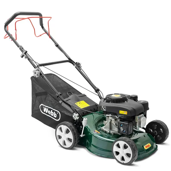 image of Webb WER410SP 41cm Self Propelled Petrol Rotary Lawnmower