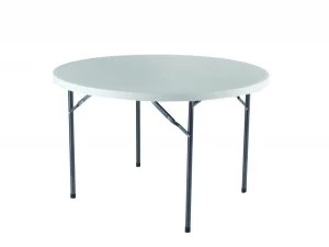 Image of Jemini 1200mm Folding Round Table White KF72331