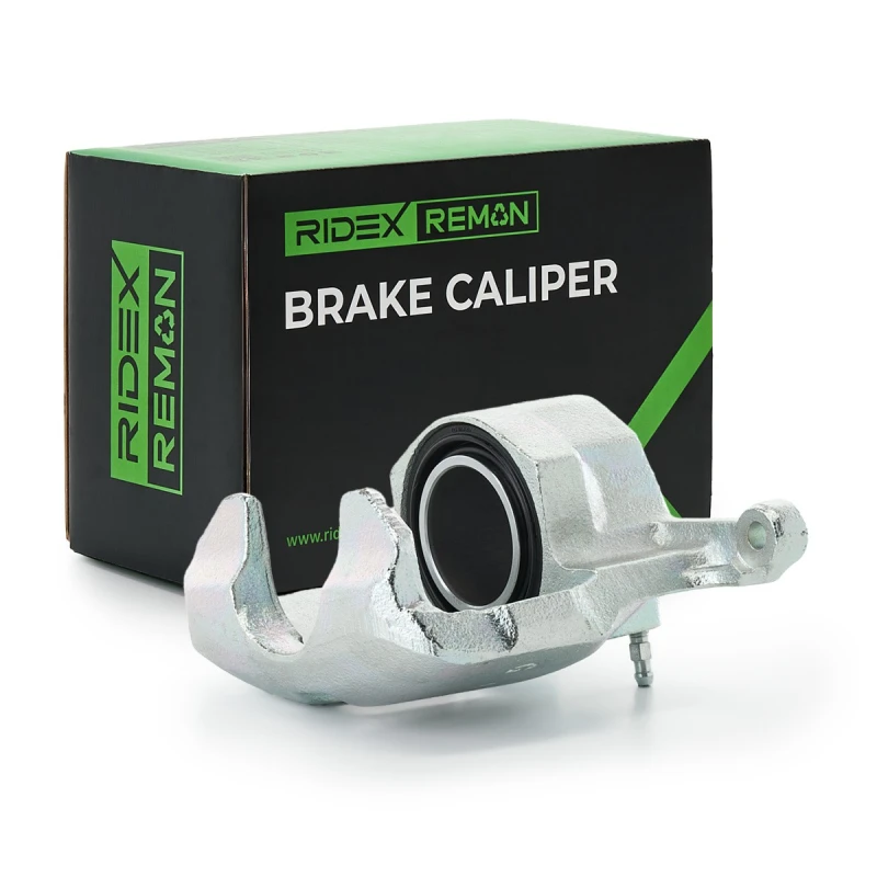 Image of RIDEX REMAN 78B1491R Brake caliper Front Axle Grey Cast Iron Brake Caliper (78)