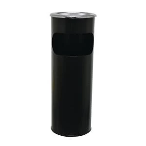 image of Combi Ash Stand and Bin Black X0086209