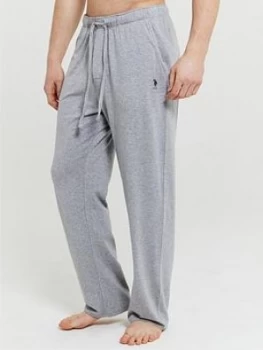 Image of U.S. Polo Assn. U.s Polo Assn Dhm Lounge Bottoms, Grey Size M Men
