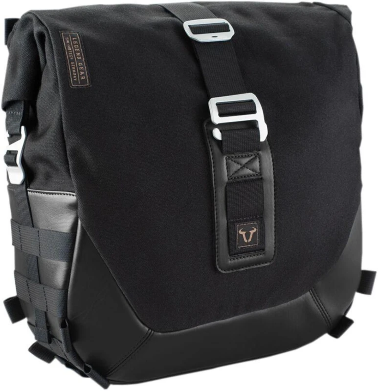 Image of BC.HTA.00.402.10200L - BC.HTA.00.402.10200L - SW Motech Legend Gear Side Pannier Bag - Yamaha XTZ 690 2019-2022 - Black BC.HTA.00.402.10200L