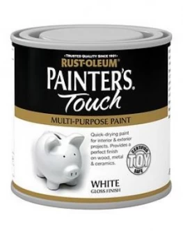 Image of Rust-Oleum Painter&Rsquo;S Touch Toy Safe Gloss Multi Purpose Paint ; White 250ml
