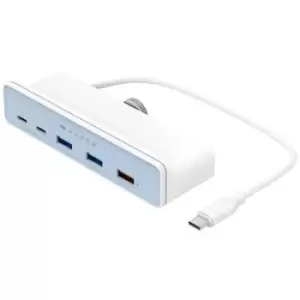 image of HYPER HD34A6 5 ports USB-C (USB 3.2 2nd Gen) multiport hub White