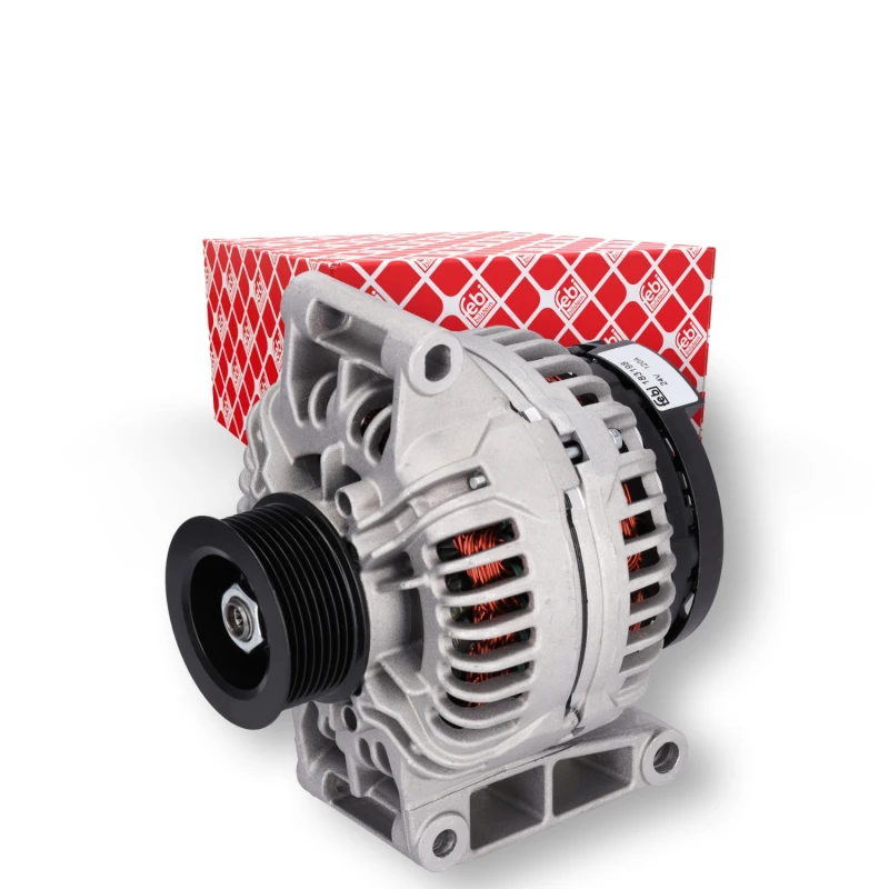 Image of FEBI BILSTEIN 183198 Generator Alternator Charging Current: 130A, Voltage: 24V Alternator (4)