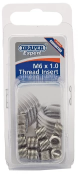 Image of Draper Expert M9 x 1.25 Metric Thread Insert Refill Pack (12) 82632