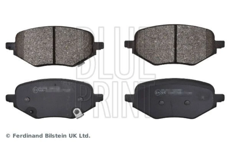 Image of Blue PRINT Brake pad set Blue PRINT ADBP420168