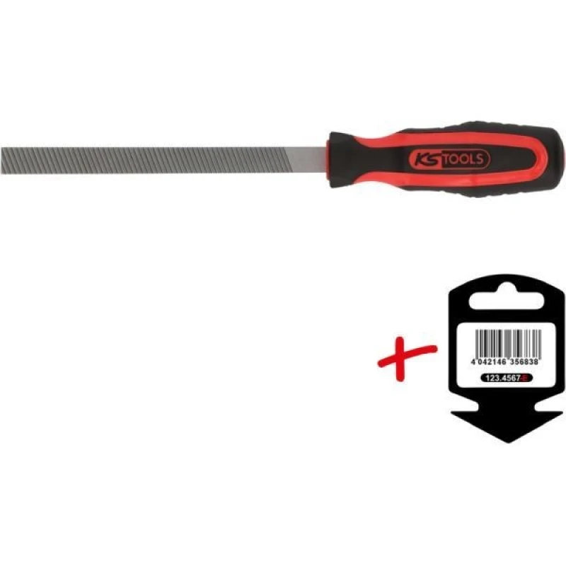 Image of File, brake pad well cleaning KS TOOLS 157.0950-E