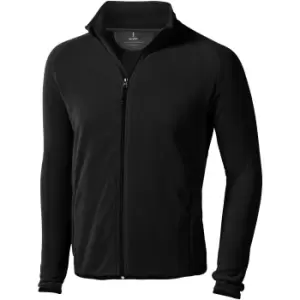 Image of Elevate Mens Brossard Micro Fleece (S) (Solid Black)