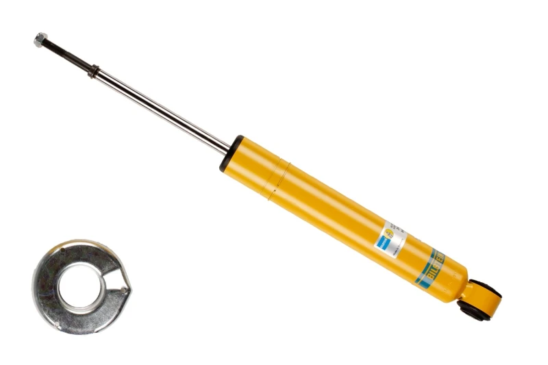 Image of BILSTEIN 24-000574 Shock absorber Rear Axle, Gas Pressure, Monotube, Spring-bearing Damper, Top pin Shock Absorber (854)