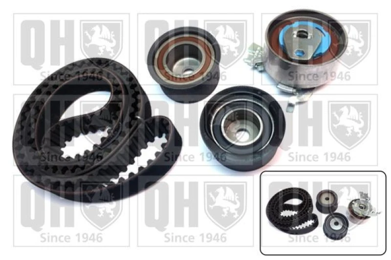 Image of QUINTON HAZELL Timing belt kit QUINTON HAZELL QBK762