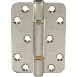 Image of Eclipse Grade 14 Insignia Thrust Bearing Radius Hinge Satin (2 Pack) in Silver Stainless Steel
