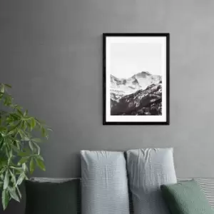 Image of East End Prints Winter Print Black and white