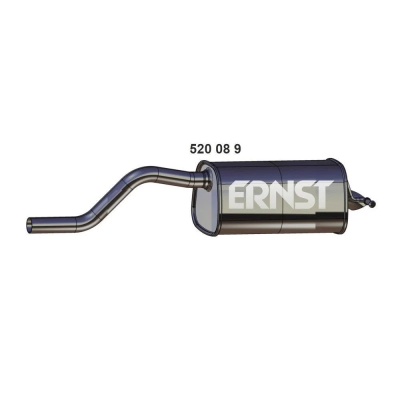 Image of ERNST 520089 Rear silencer End Silencer (3437)