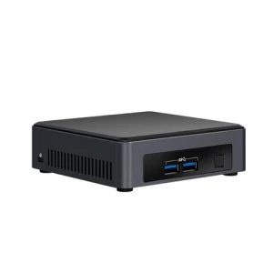 image of Intel NUC BLKNUC7I5DNKPC3 PC/workstation barebone i5-7300U 2.6 GHz Black BGA 1356