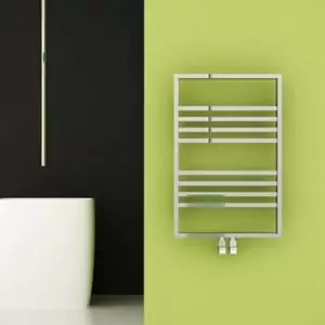 image of Carisa Frame Electric Towel Warmer (H)750mm (W)500mm