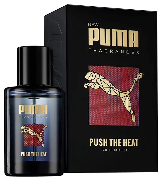 image of Puma Push The Heat Eau de Toilette For Him 50ml