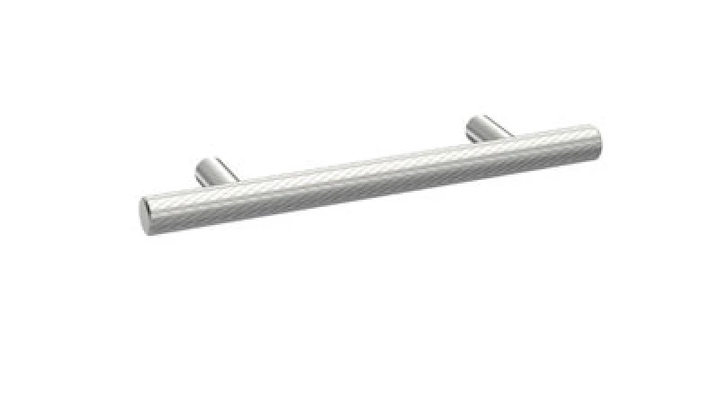 Image of Nuie Knurled Bar Handle 96mm Bathroom Furniture Accessories