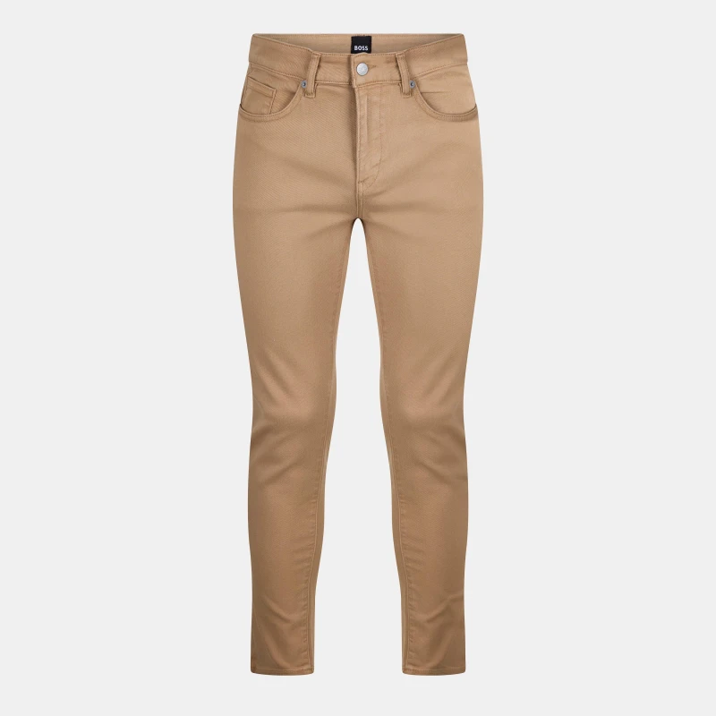 Image of Boss Mens Delaware3 Slim Fit Jeans Medium Beige male 30W R