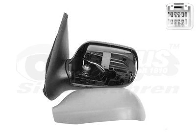Image of VAN WEZEL Wing mirror VAN WEZEL 2740817