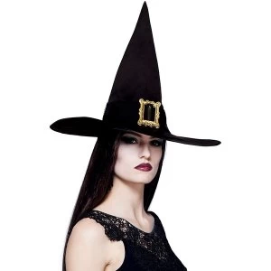 Image of Adult Witch's Hat Black (One Size)