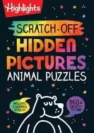 Image of scratch off hidden pictures animal puzzles