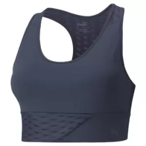 Puma Mid Impact Flawless Sports Bra Womens - Blue