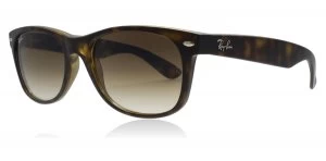 Image of Ray-Ban 2132 Wayfarer Sunglasses Light Havana 710/51 55mm
