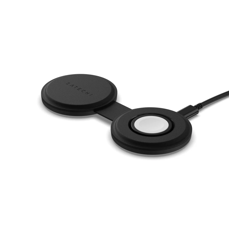 Image of Satechi Satechi OntheGo 2-in-1 Headset, Smartphone, Smartwatch Black USB Wireless charging Fast charging Indoor ST-QTG21K