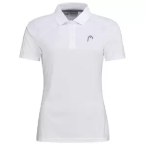 image of Head Tech Polo Shirt Womens - White