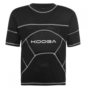 Image of KooGa Shoulder Pad Top Junior Boys - Black