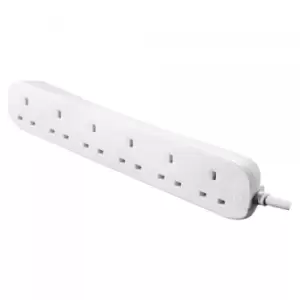 Image of BSG110N 6 Socket 1 Metre Extension Lead