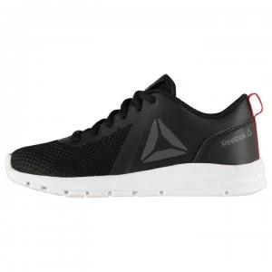 image of Reebok ReeRush Child Boys Trainers - Black/Red/Wht