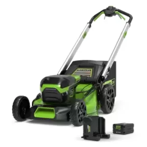 Image of Greenworks GD60LM46SP 460mm 60V Cordless Brushless Self Propelled Rotary Lawnmower