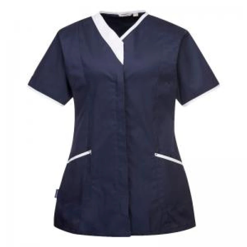 Image of Portwest Ladies Modern Work Tunic LW13NARL Colour: Navy