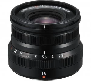 Image of XF 16mm f/2.8 R WR Wide-angle Prime Lens Black