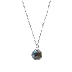 Image of Juvi Designs Sterling silver egadi round pendant Grey