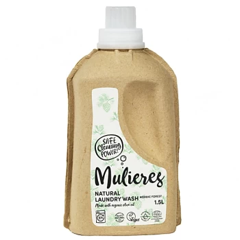 image of Mulieres Natural Organic Laundry Liquid - Nordic Pine 1.5L