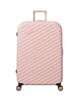 Image of Ted Baker Belle II58101 Large Pink Trolley Suitcase