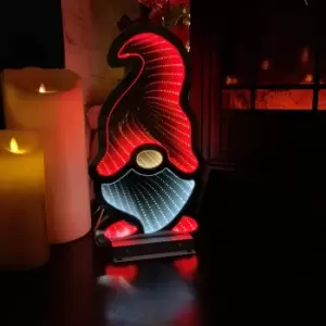 Image of 40cm LED Infinity Light Gonk Light - Red Hat