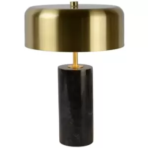 Image of Lucide MIRASOL - Table Lamp - Ø25cm - 3xG9 - Black