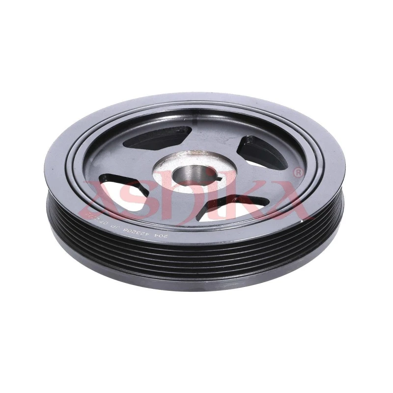 Image of ASHIKA Crankshaft pulley ASHIKA 122-02-204